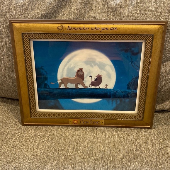 Disney’s The Lion King collectible framed art. - Picture 1 of 5